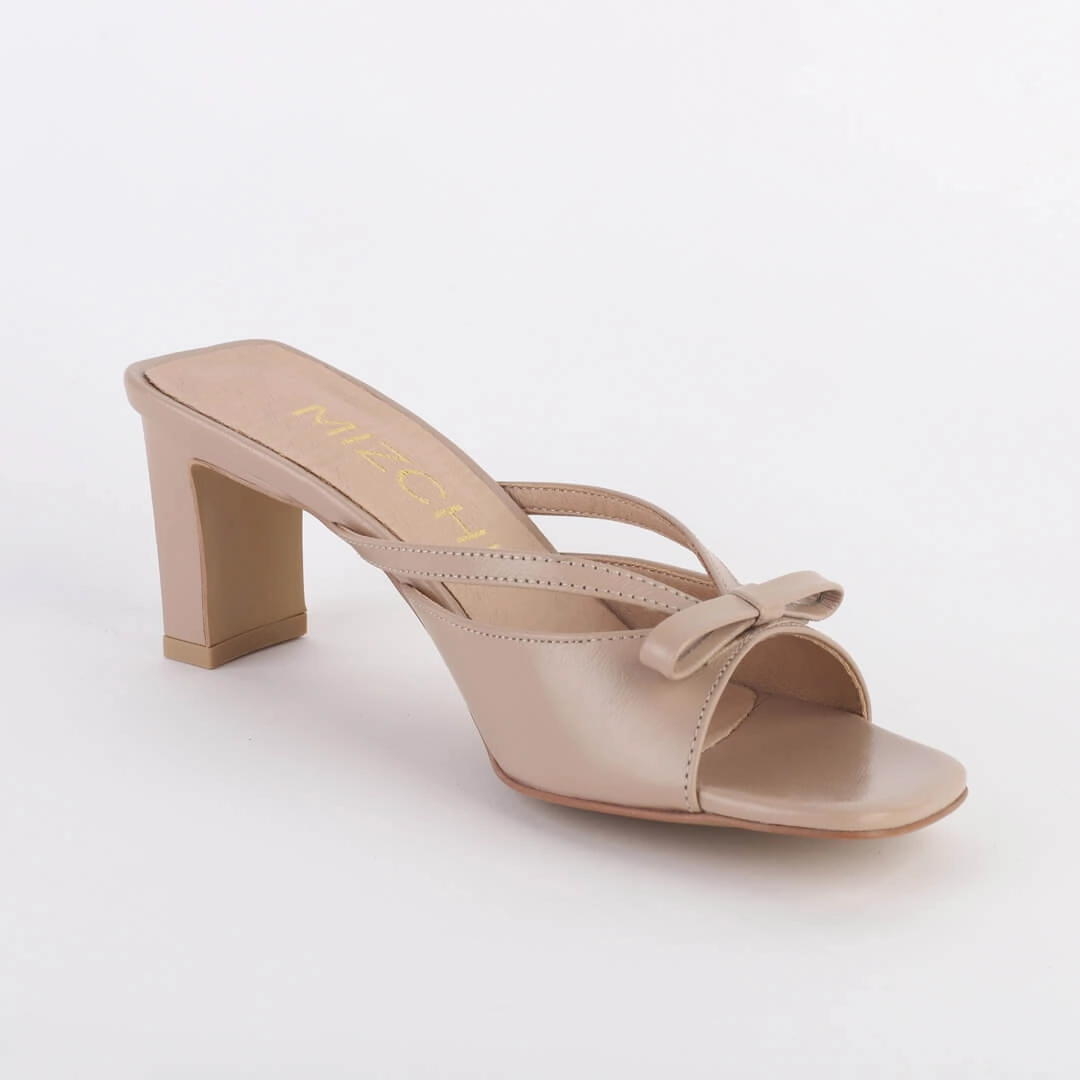 Dana - leather mules