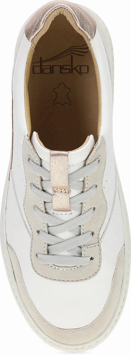 DANSKO JOSEY WHITE/ROSE