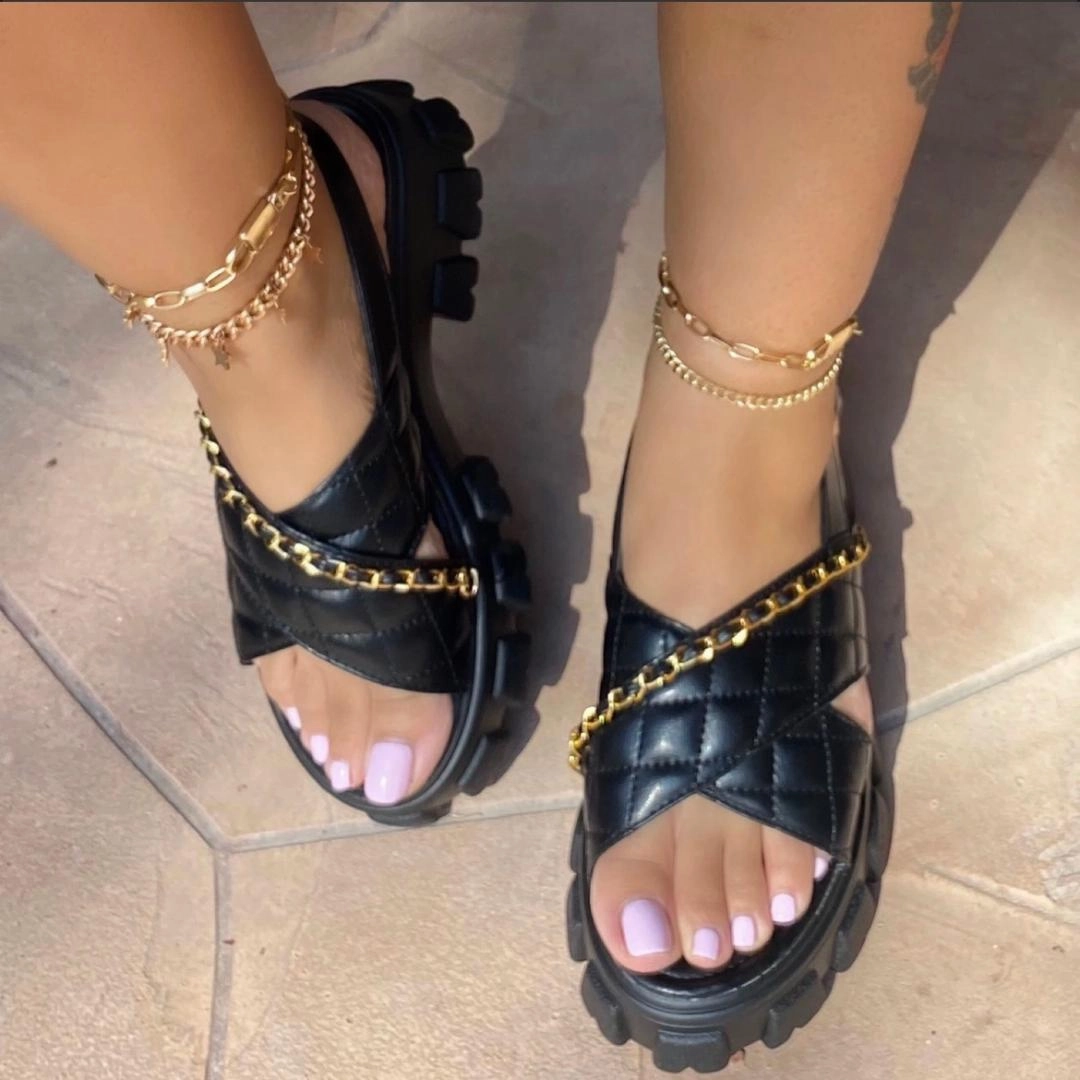 Darla Sandals-Black