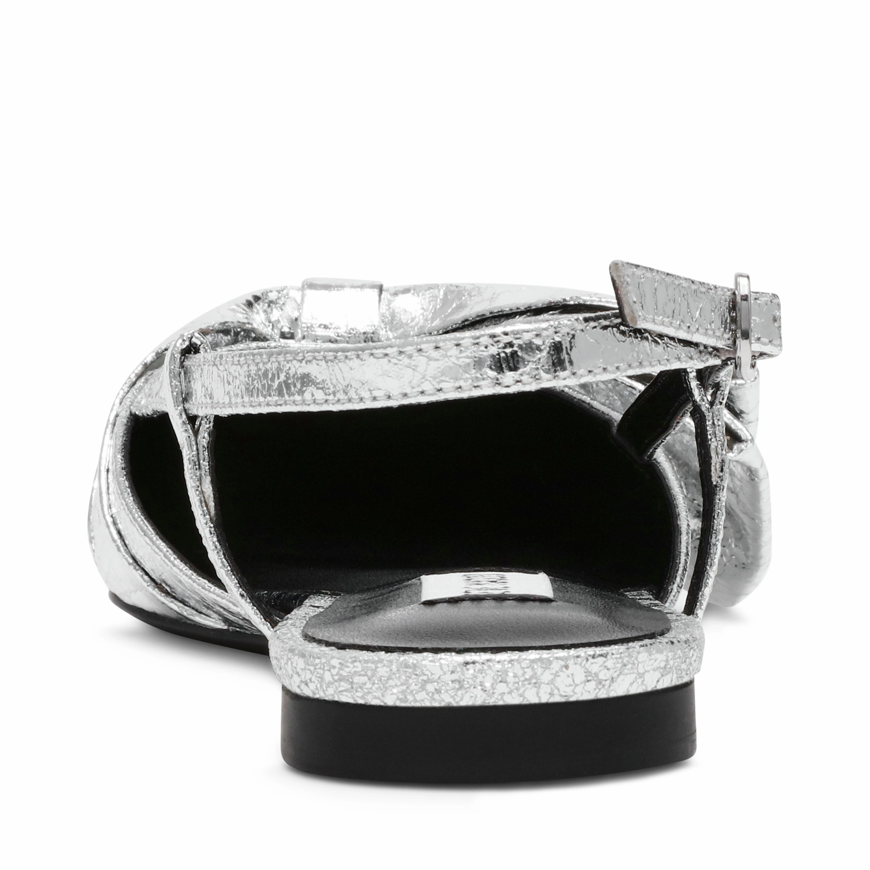 Dazzled Flat Shoe SILVER