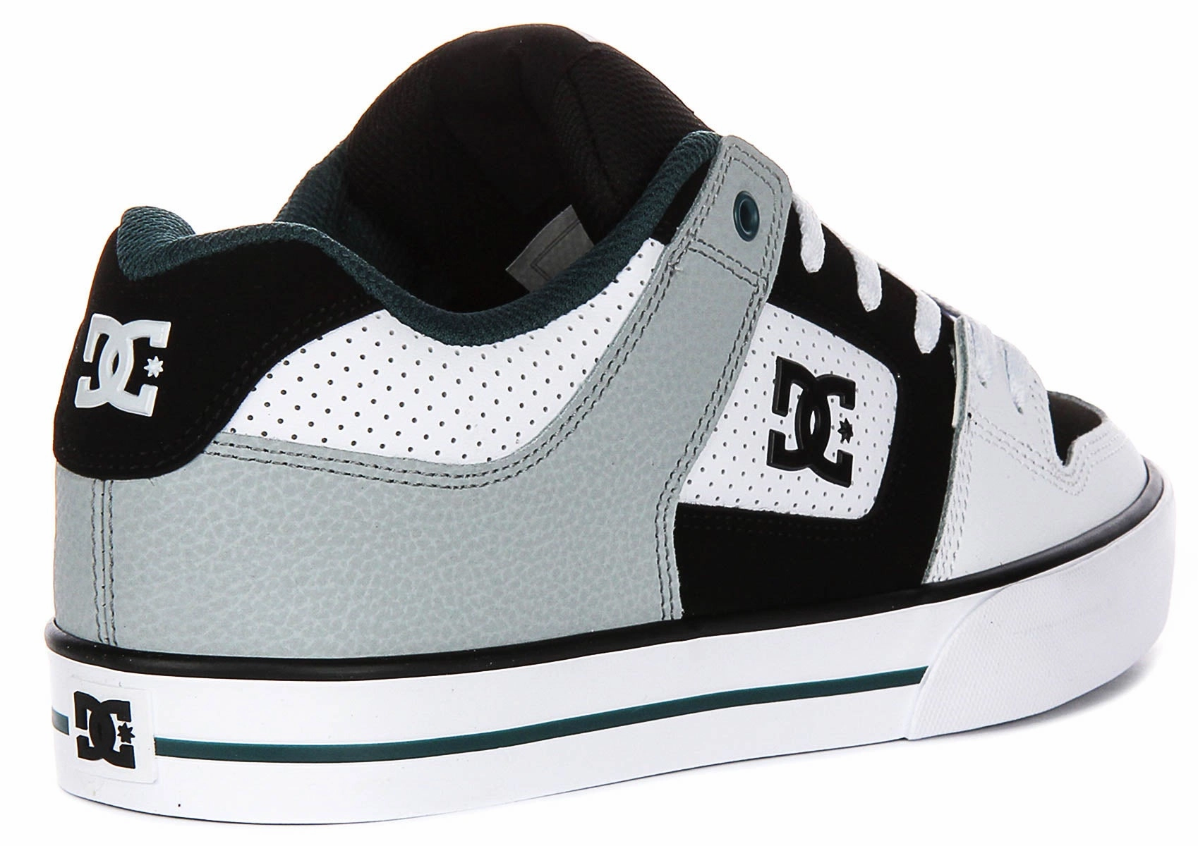 Dc Shoes Pure In White Black For Men