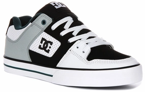 Dc Shoes Pure In White Black For Men