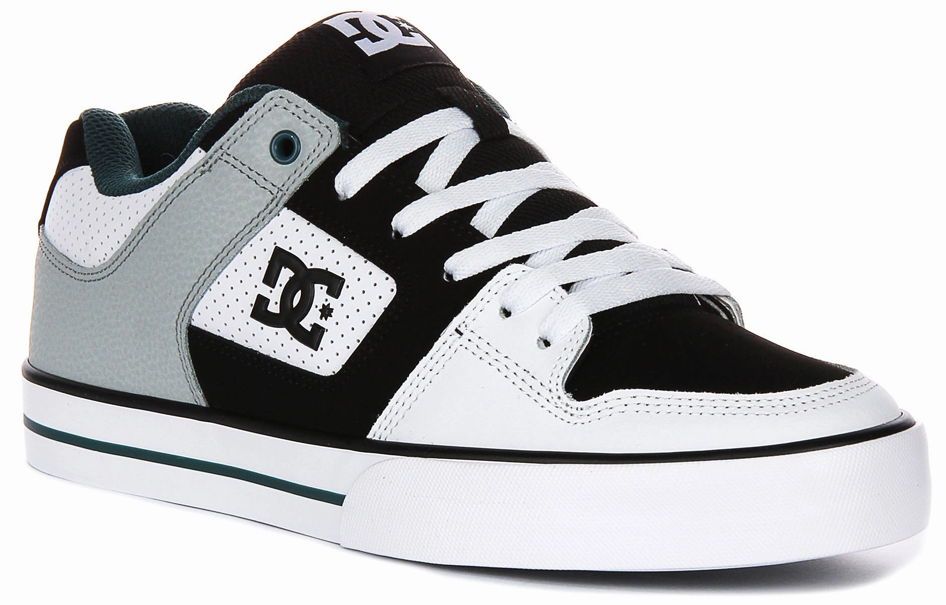 Dc Shoes Pure In White Black For Men
