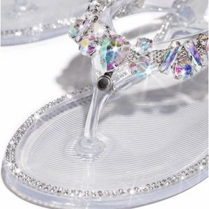 Diana Sandals- Clear.