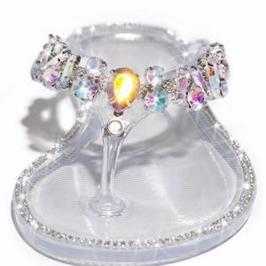 Diana Sandals- Clear.