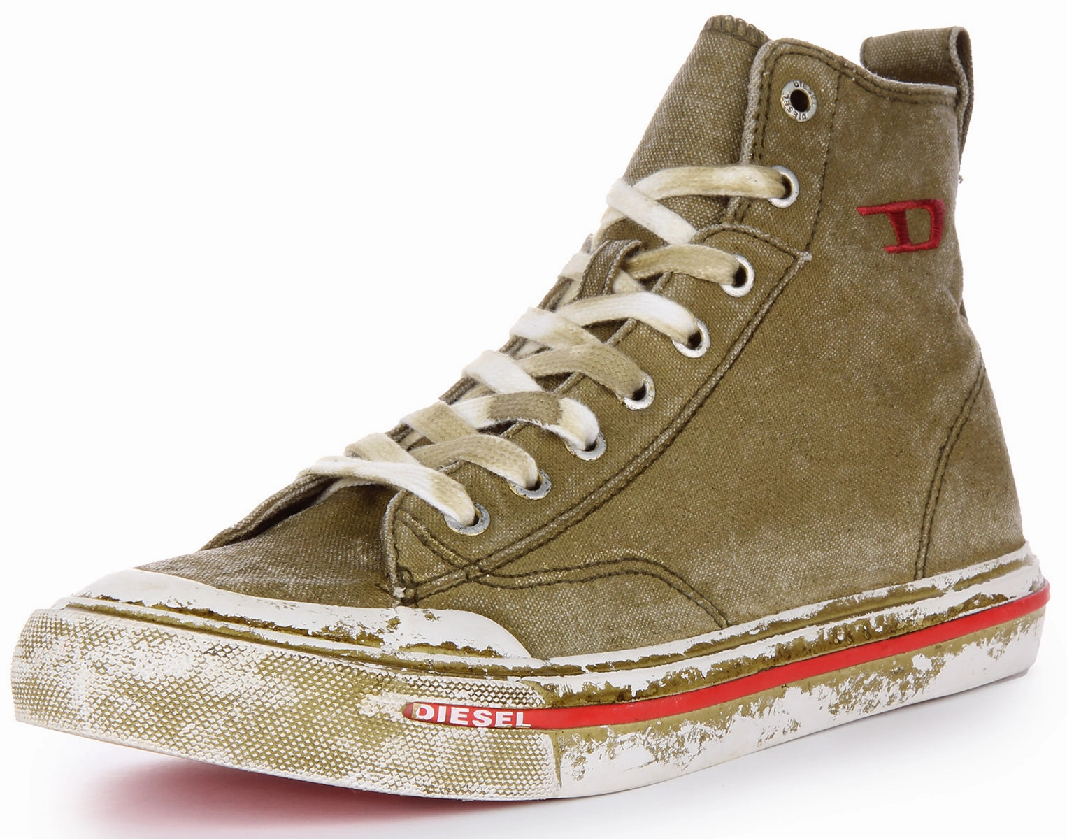 Diesel S Athos Mid In Olive For Men