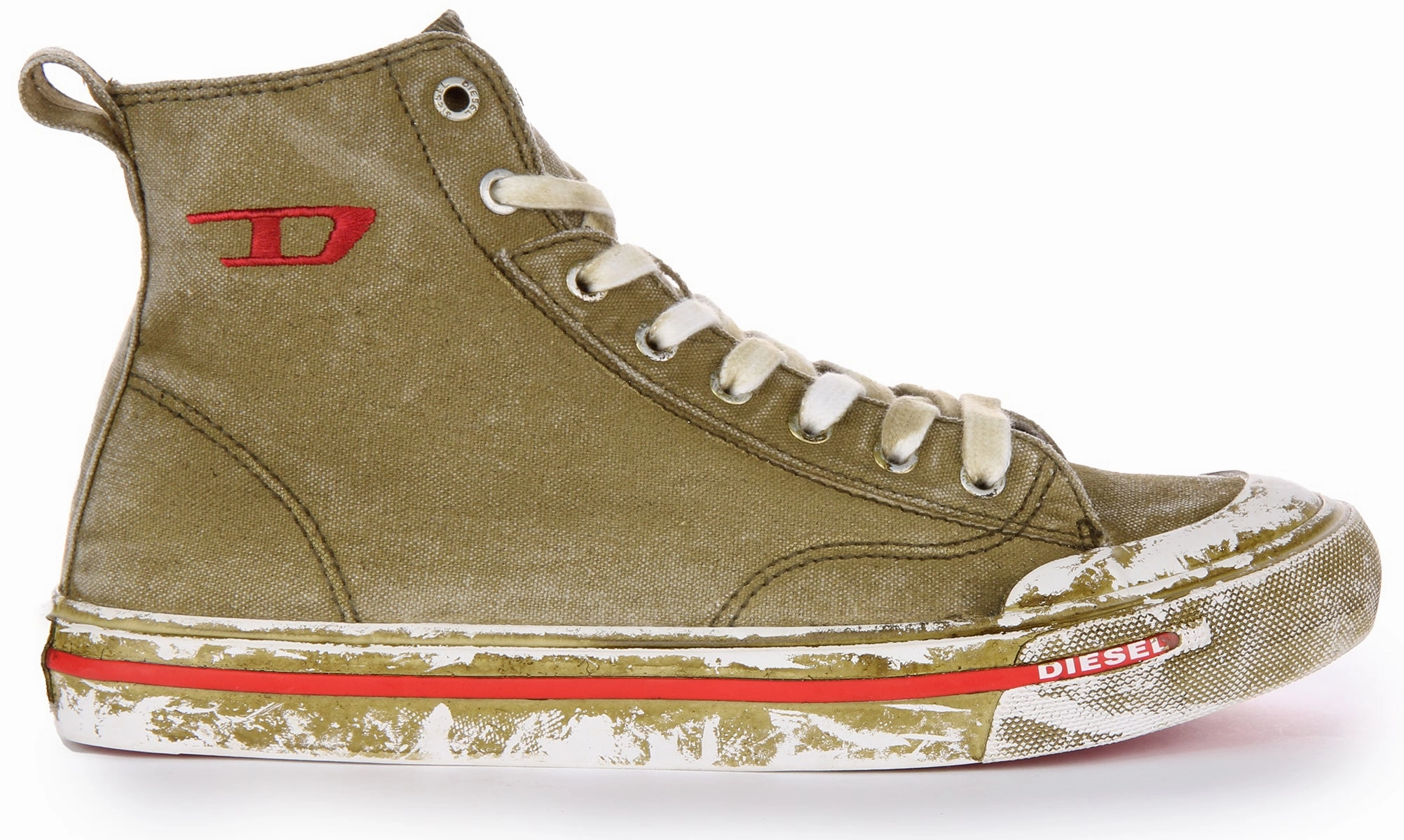 Diesel S Athos Mid In Olive For Men