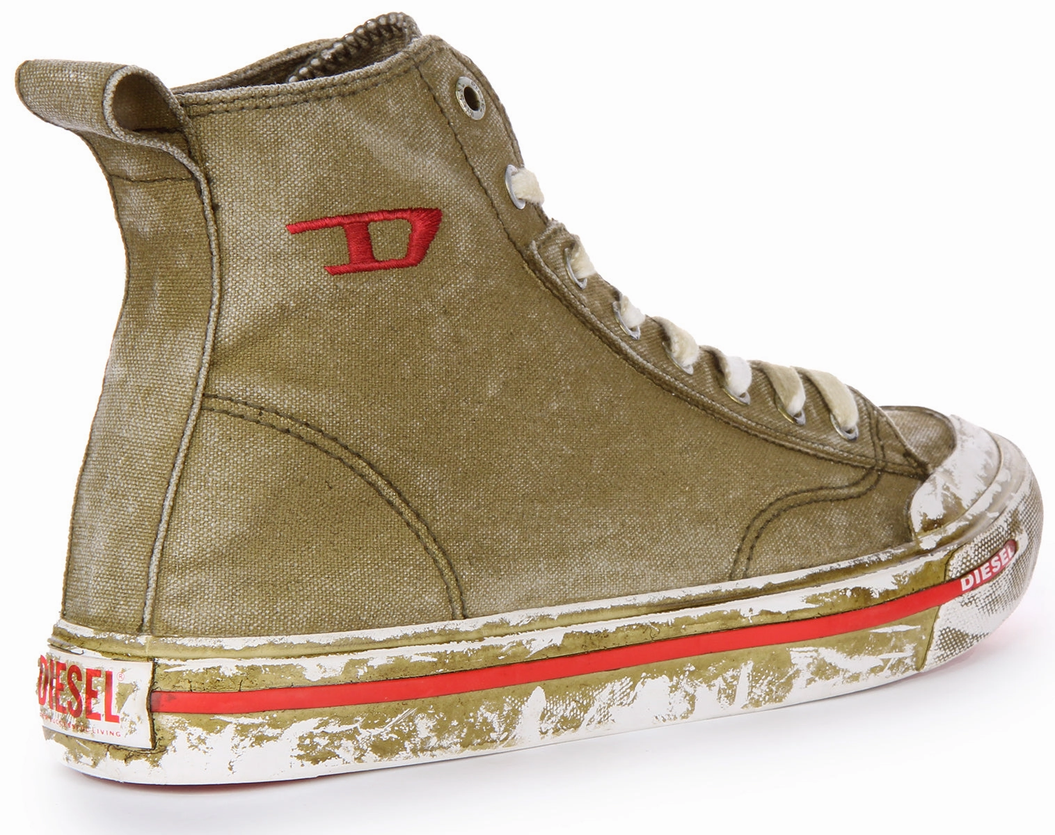 Diesel S Athos Mid In Olive For Men