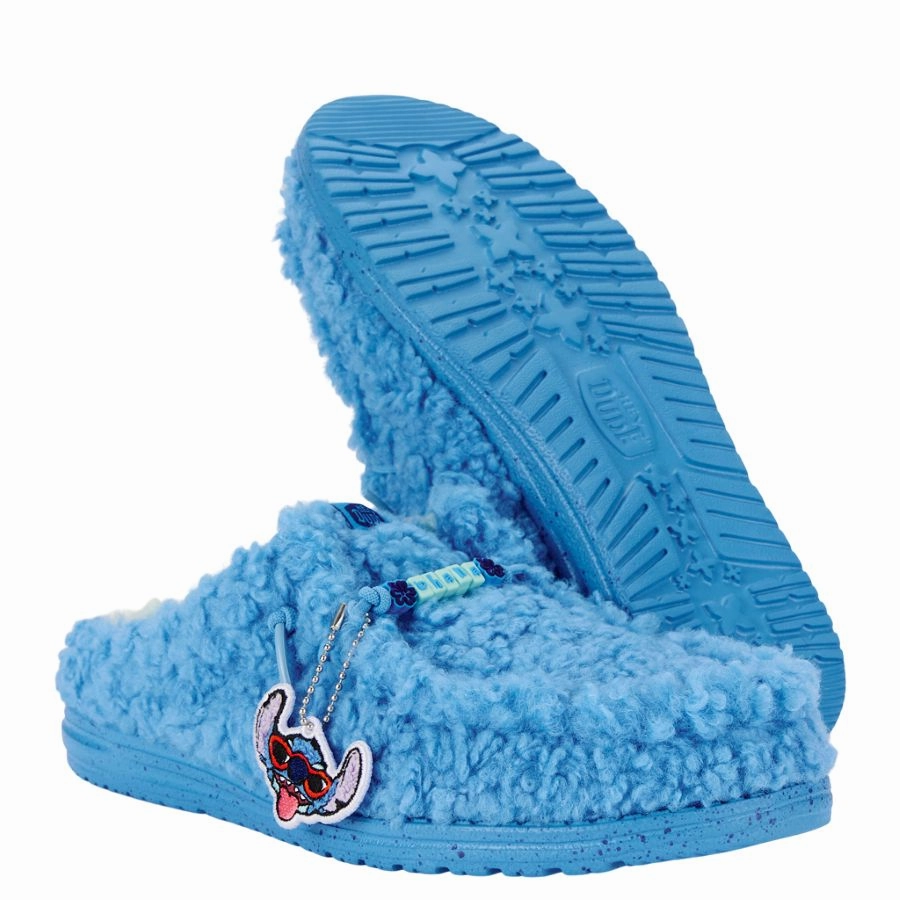 Disney Stitch Wally Slipper - Royal Blue