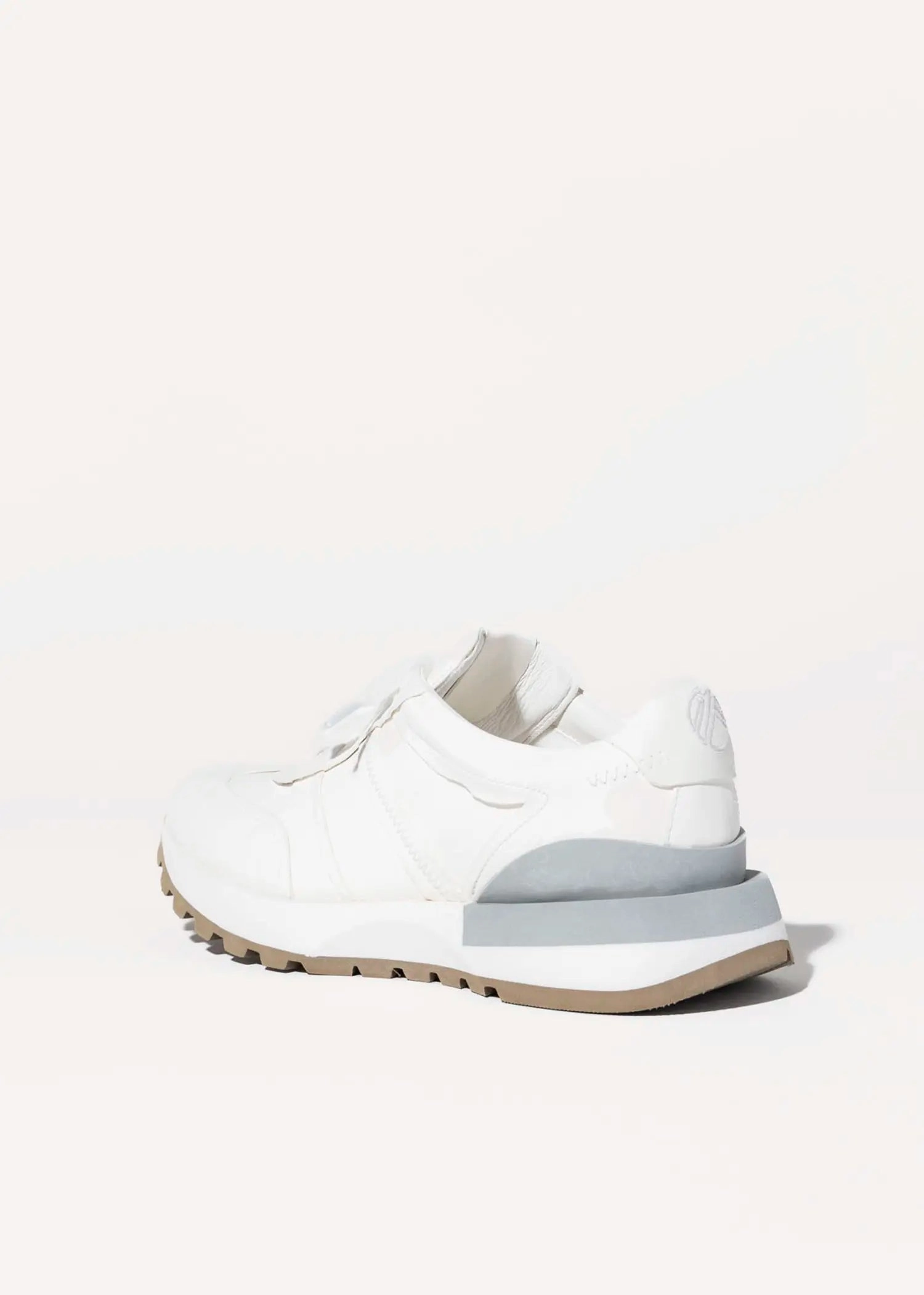 Distressed Leather Sneaker