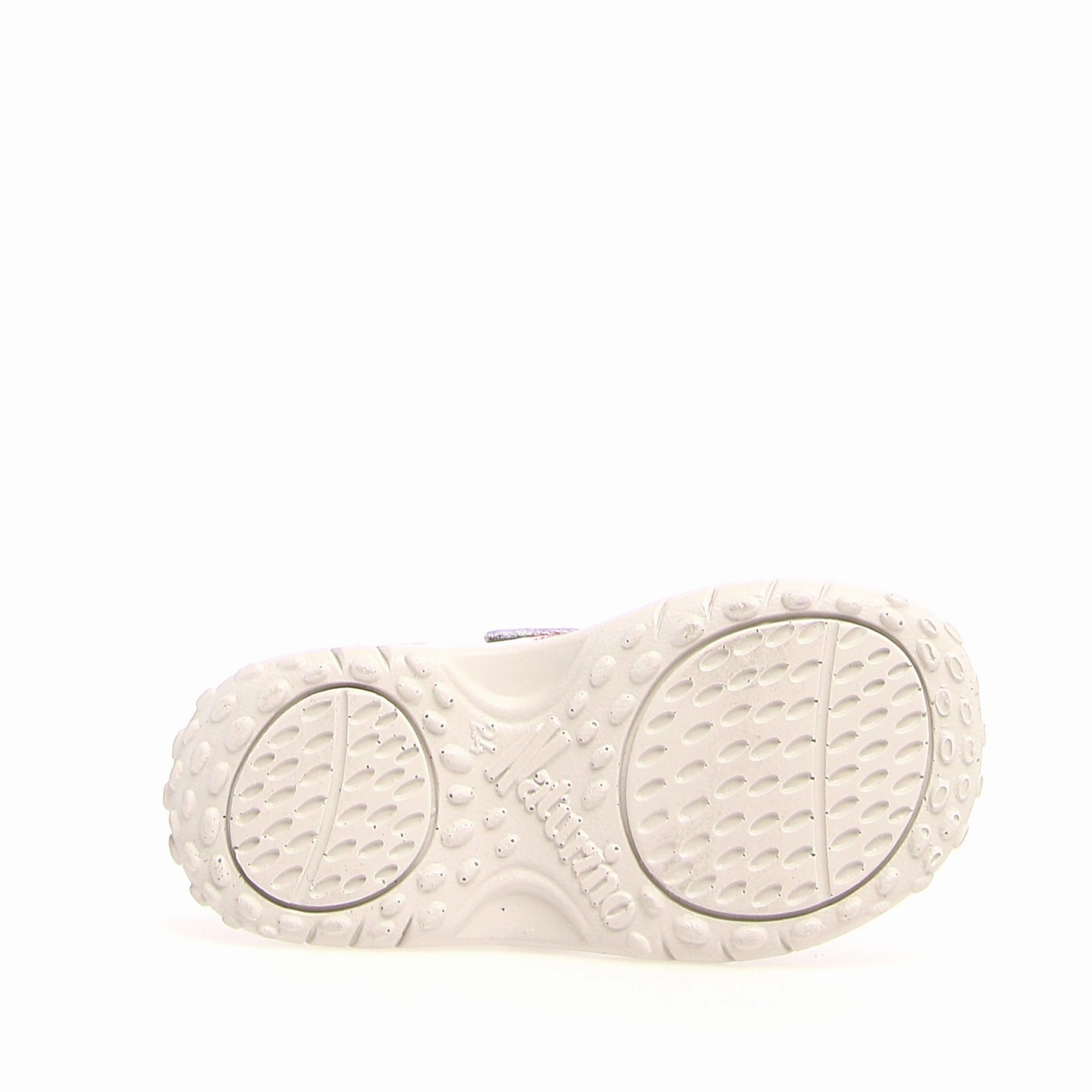 Dock - White with flowers Leather||Dock - Cuir blanc  fleurs