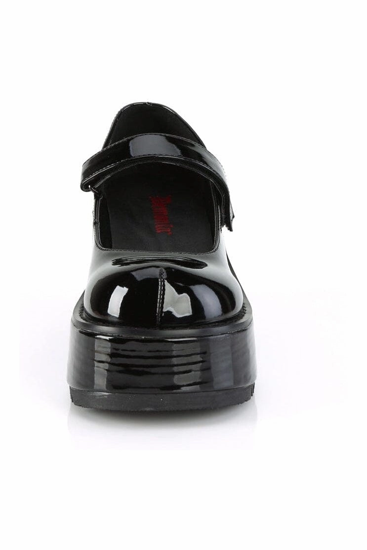 DOLLIE-01 Black Patent Mary Janes