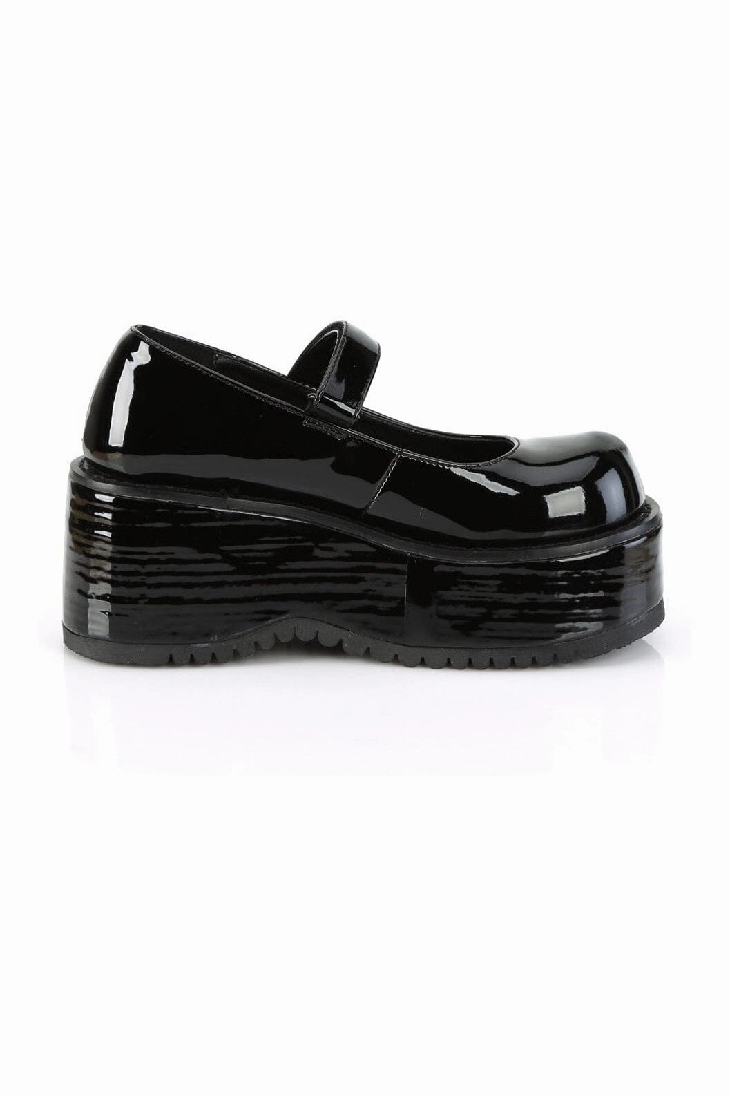 DOLLIE-01 Black Patent Mary Janes