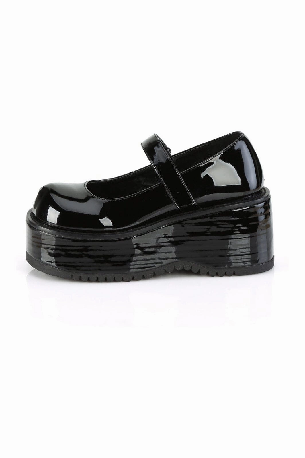 DOLLIE-01 Black Patent Mary Janes