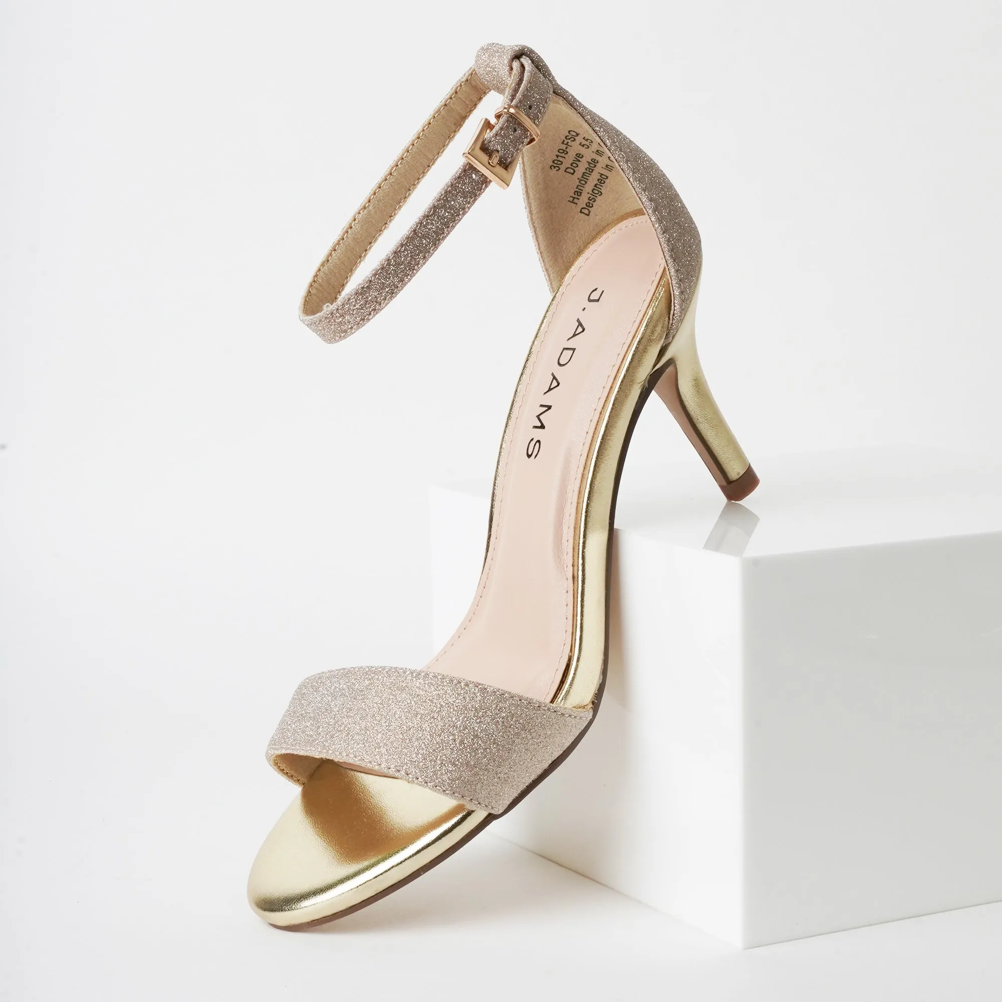 Dove | Gold Fine Glitter