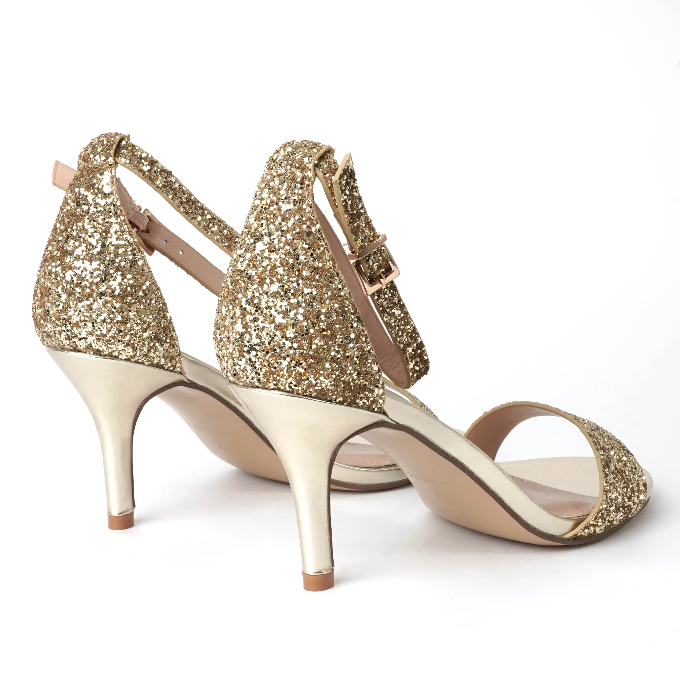 Dove | Gold Glitter