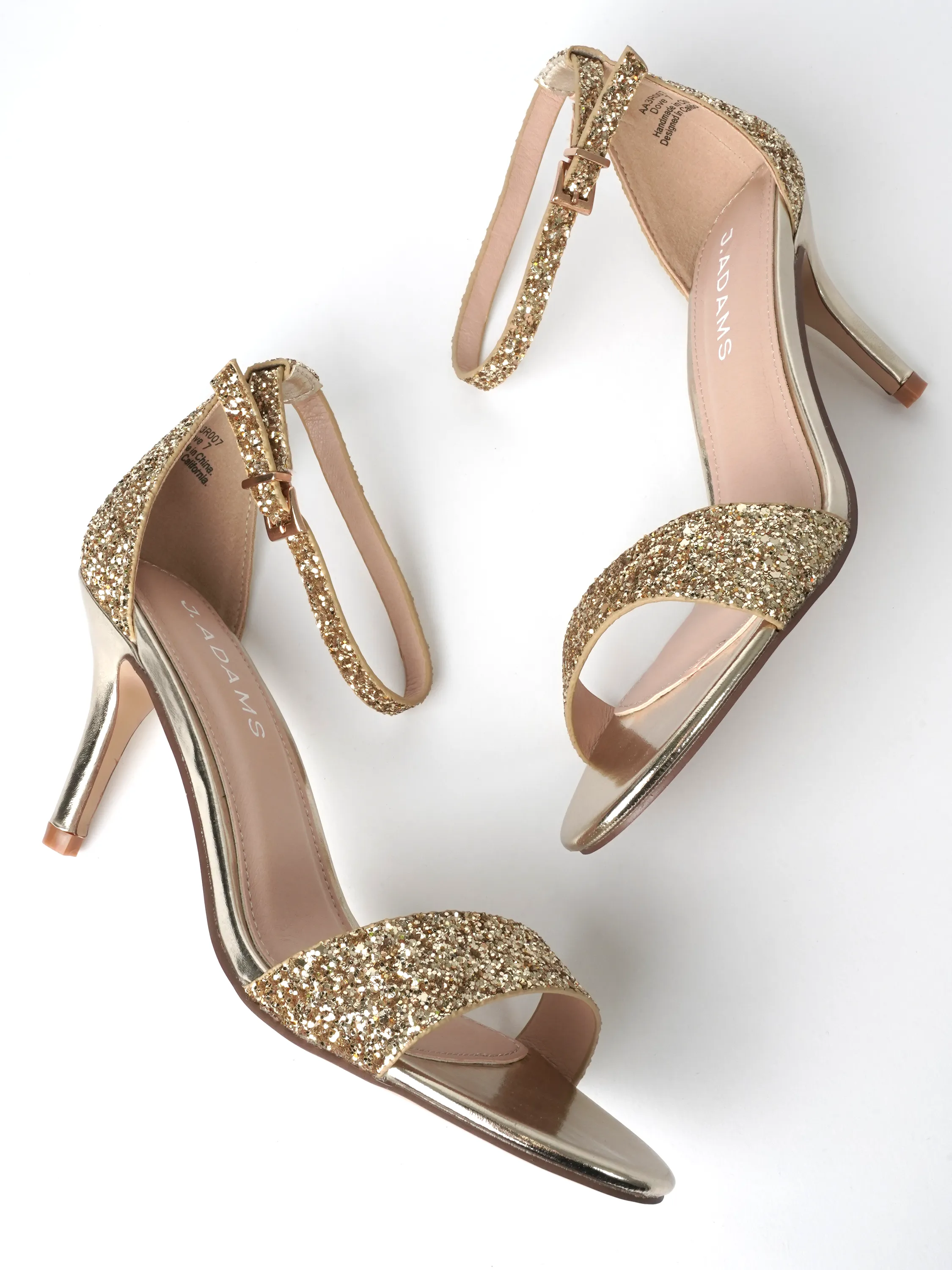 Dove | Gold Glitter