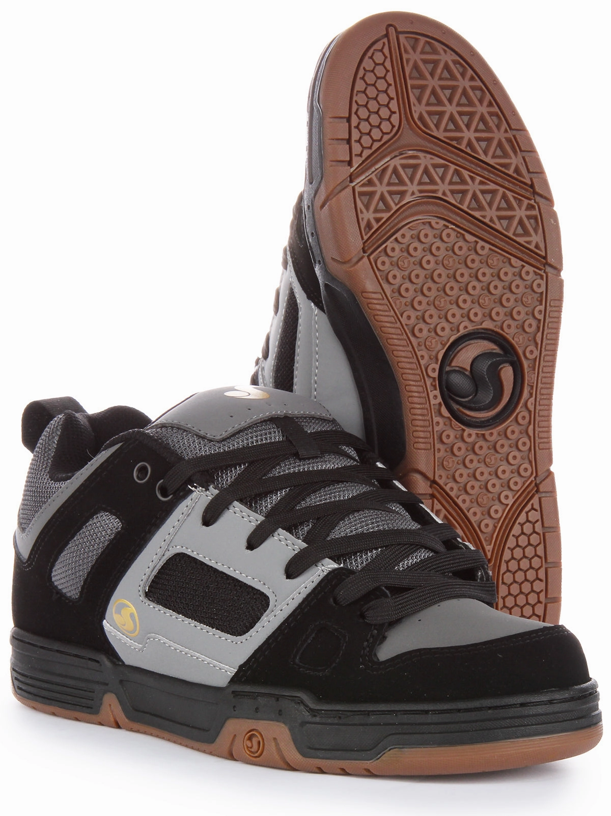 Dvs Gambol In Black Grey For Men