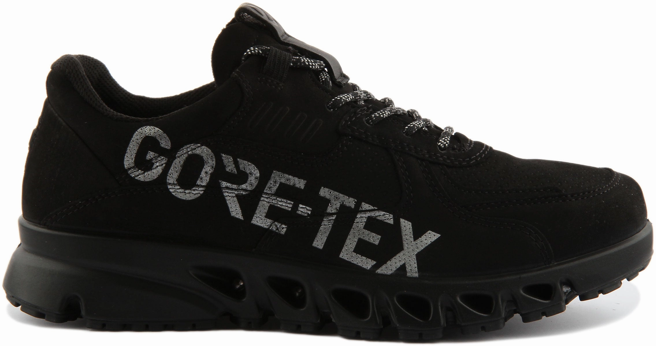 Ecco Multi Vent Gortex Trainer In Black For Men