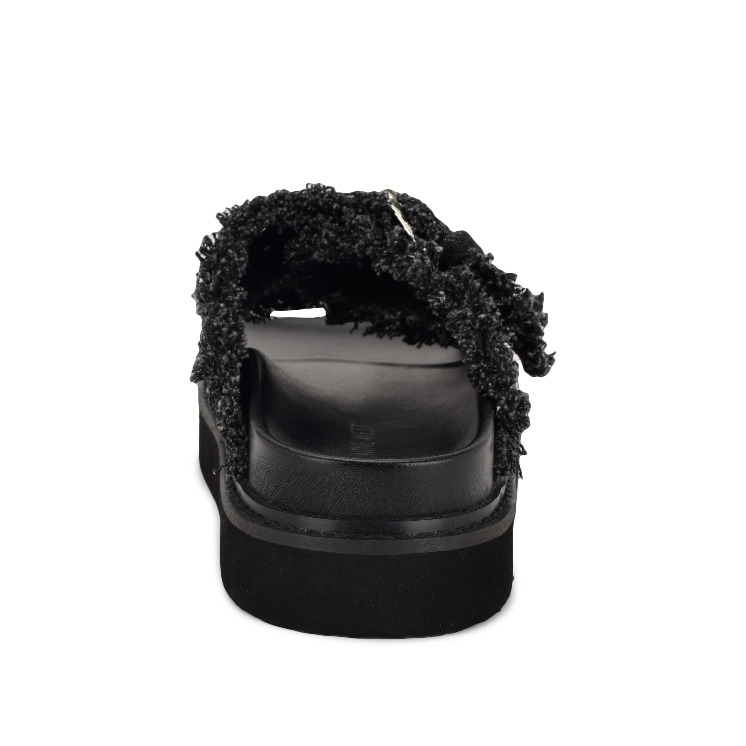Eleny Buckle Slide Sandals