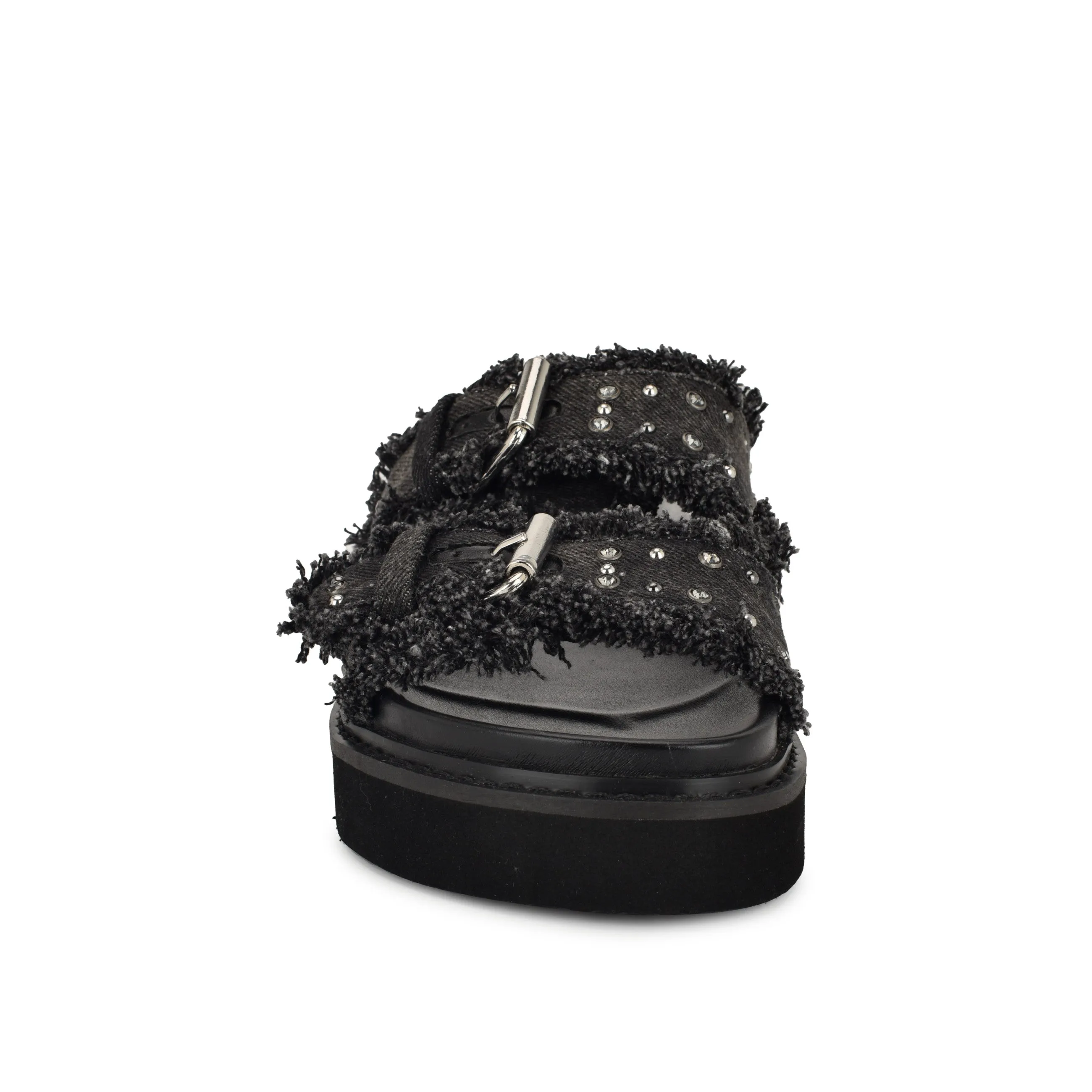 Eleny Buckle Slide Sandals