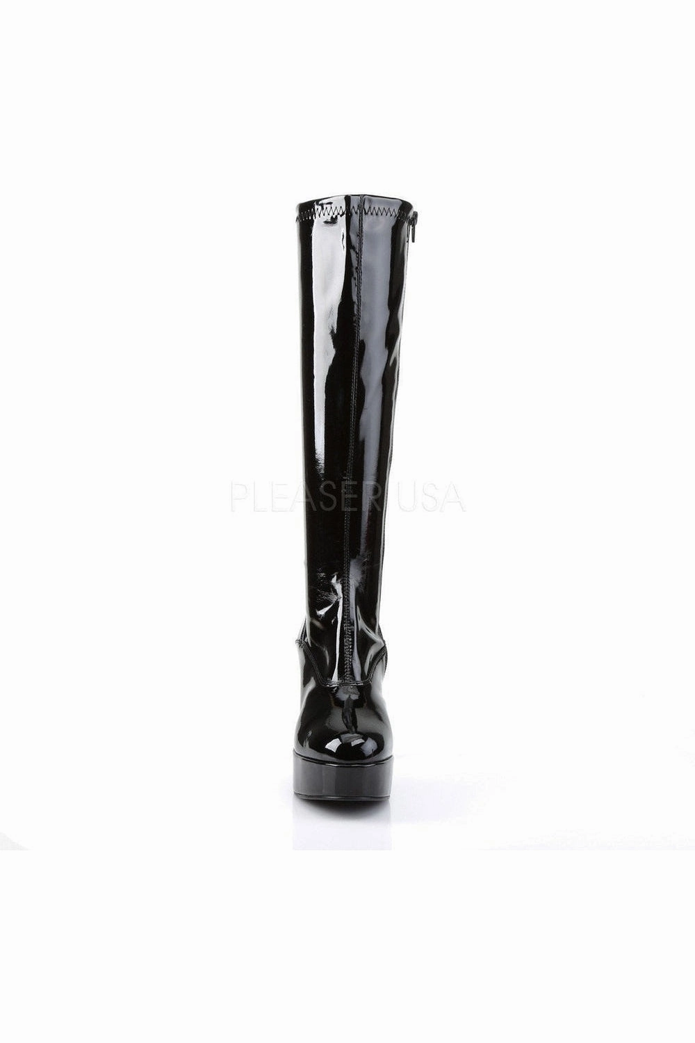 EXOTICA-2000 Go Go Boot | Black Patent