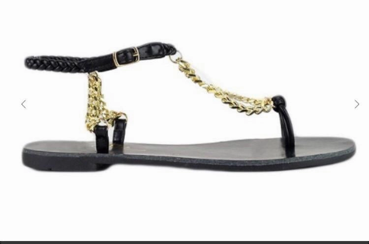 Farrah Sandals- Black