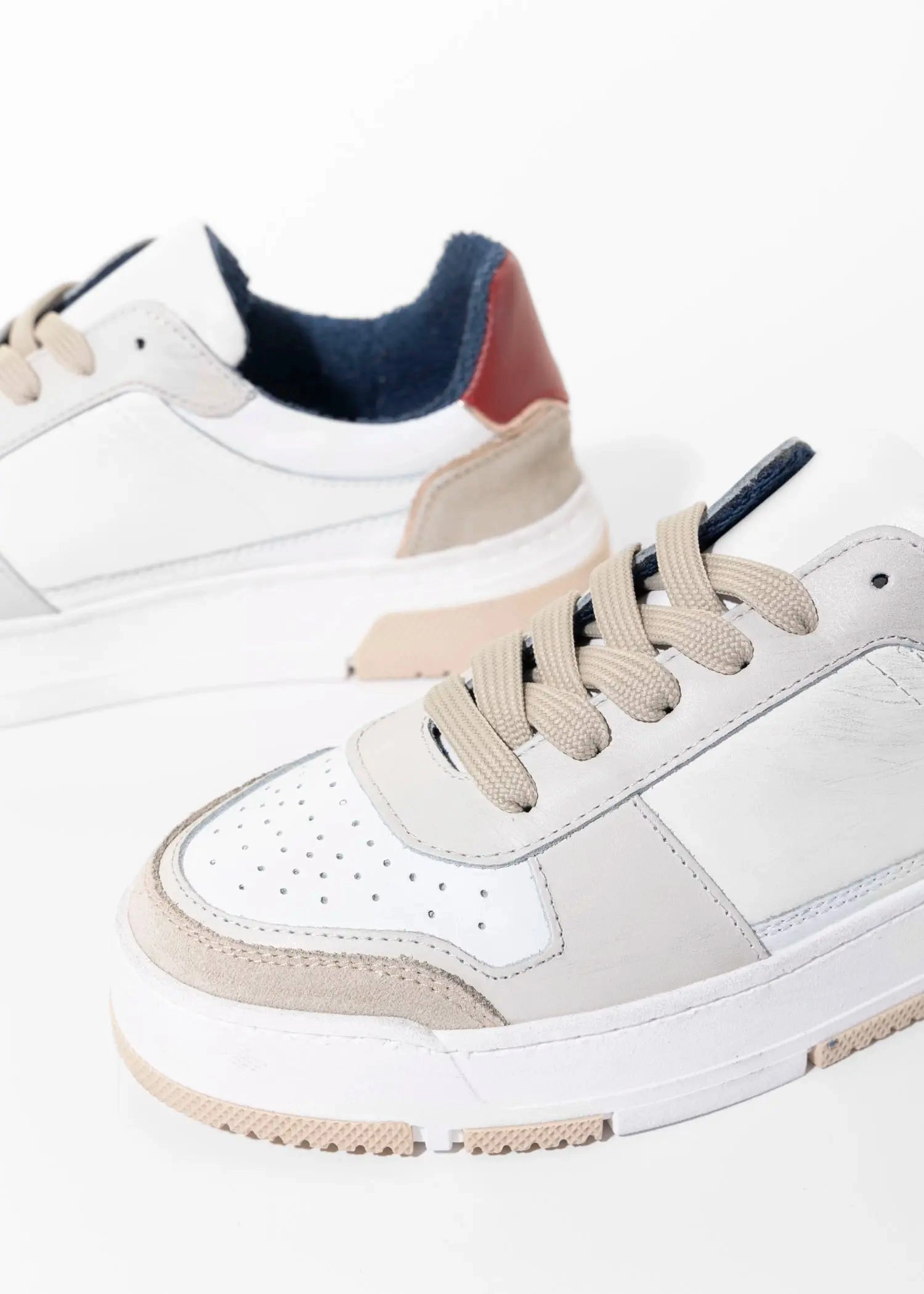Flower Leather Sneaker