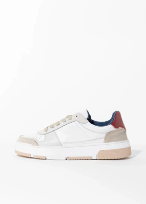 Flower Leather Sneaker