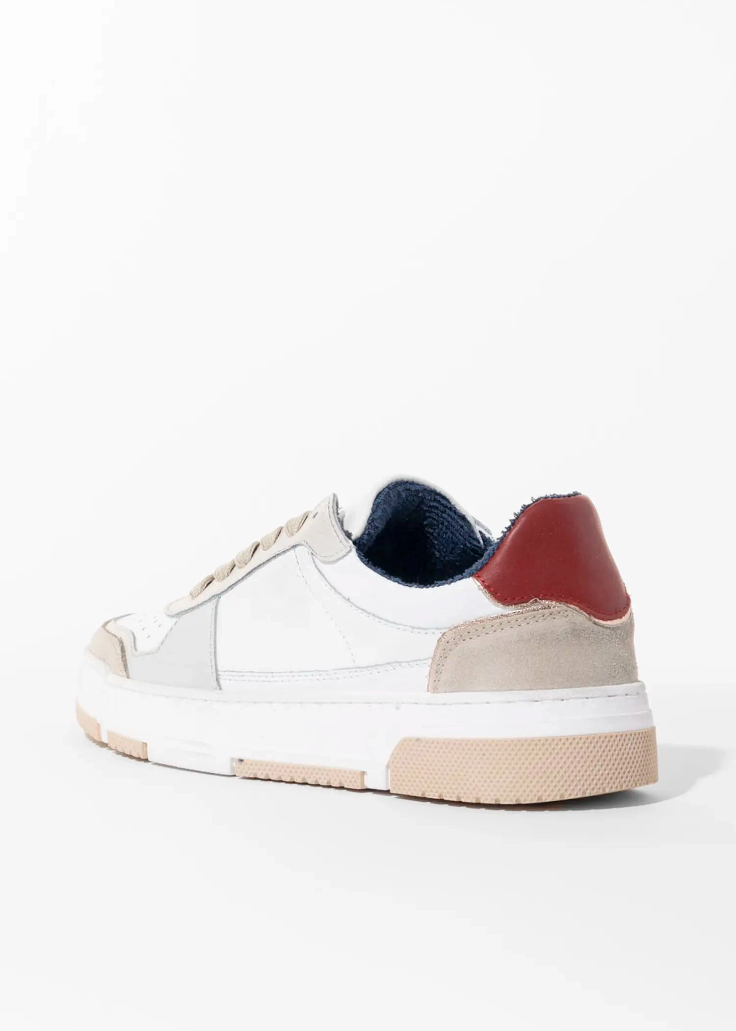 Flower Leather Sneaker