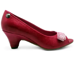 Frise - Fuchsia- Open toe shoe- size 42 left!