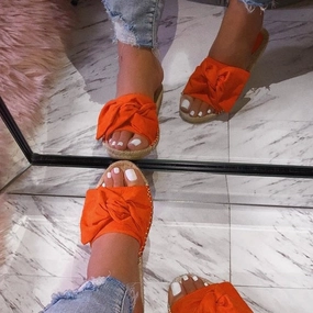 Gabby Sandals - Orange