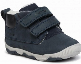 Geox Balu Navy Baby Booties