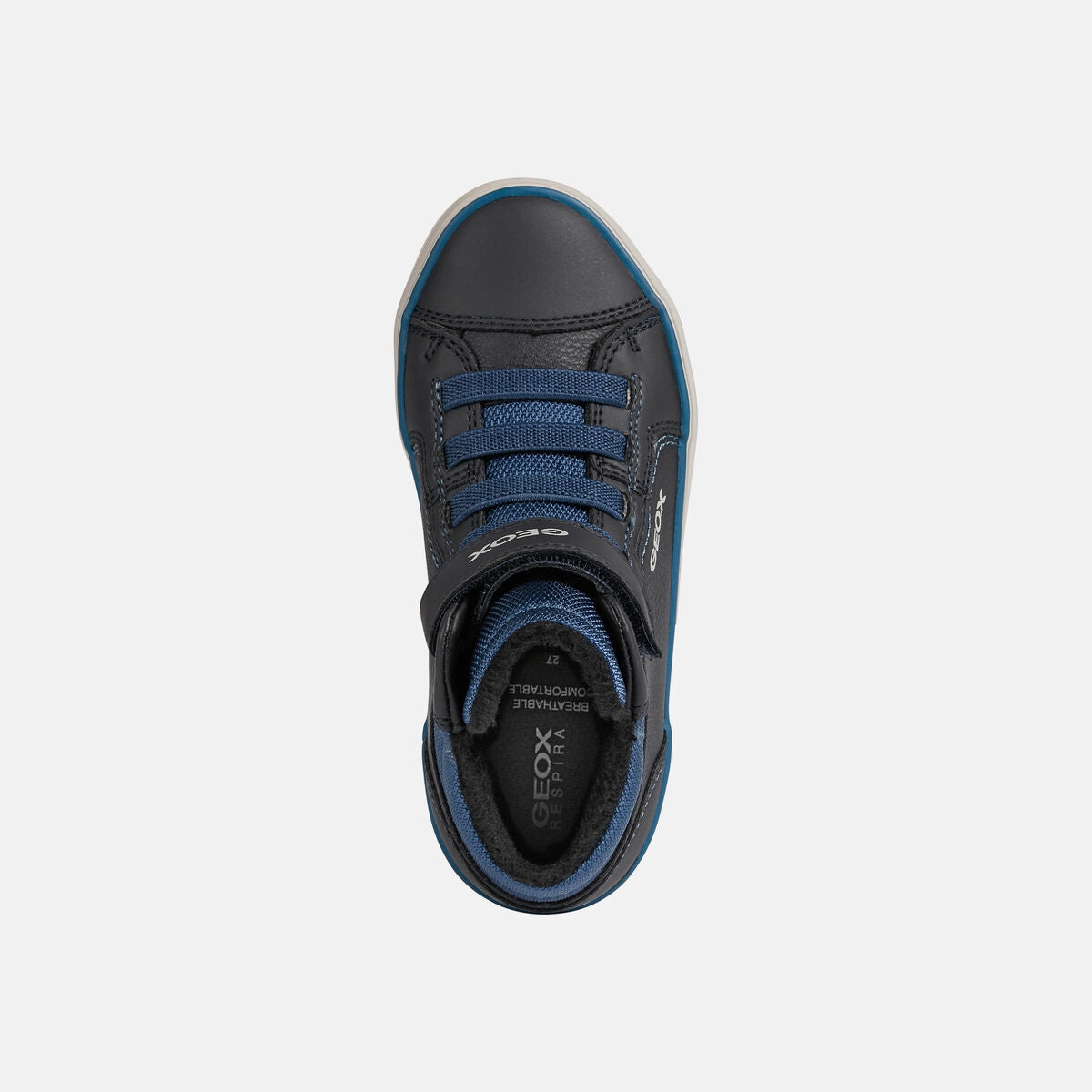 Geox Gisli Navy Avio Hightop Sneakers