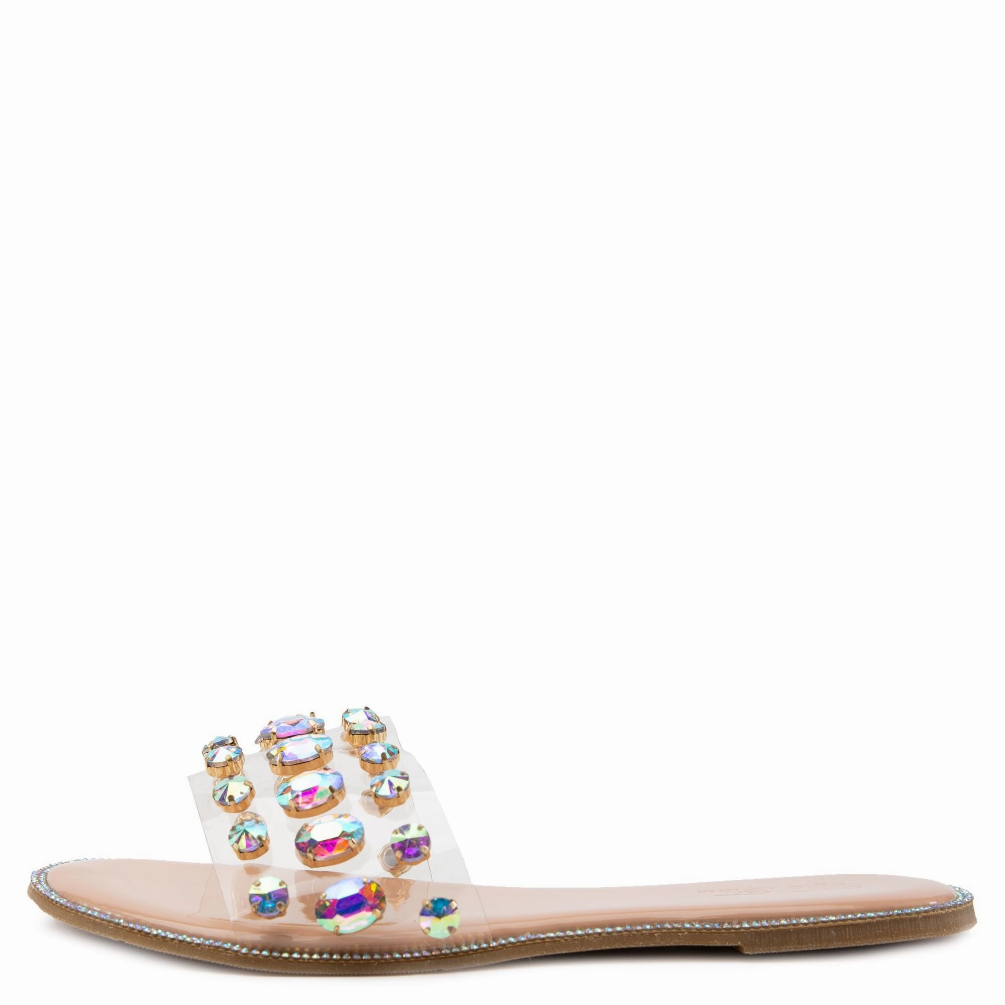 Glam Sandals- Nude