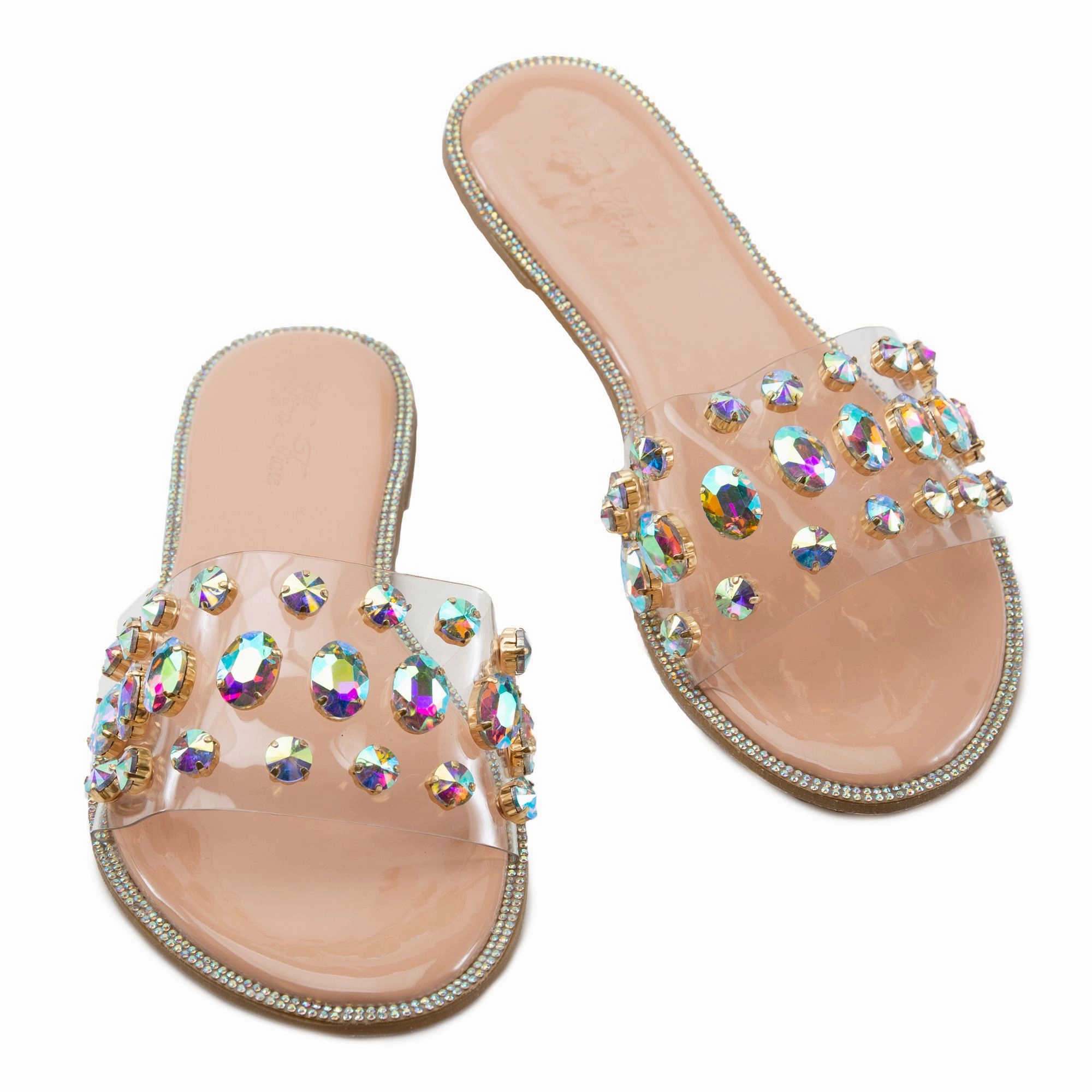 Glam Sandals- Nude
