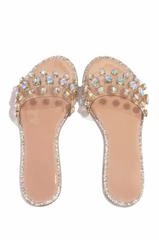 Glam Sandals- Nude