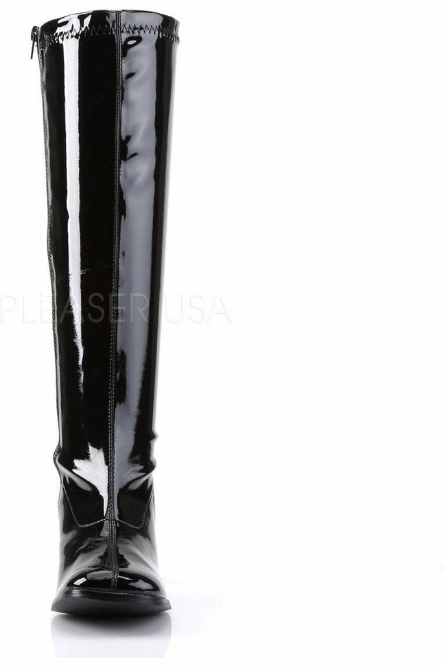 GOGO-300WC Go Go Boot | Black Patent