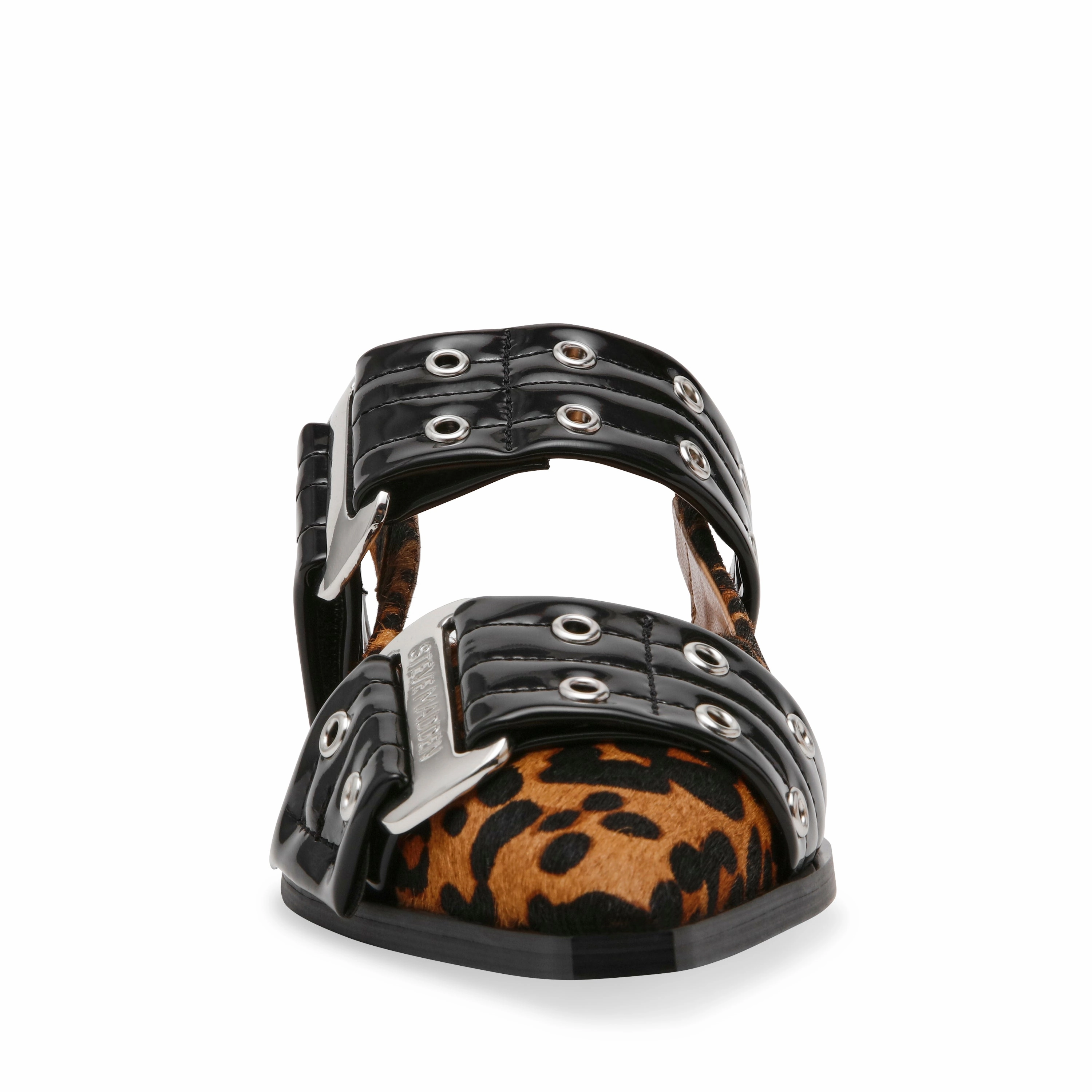 Grand Ave-L Flat Shoe BLACK/ LEOPARD