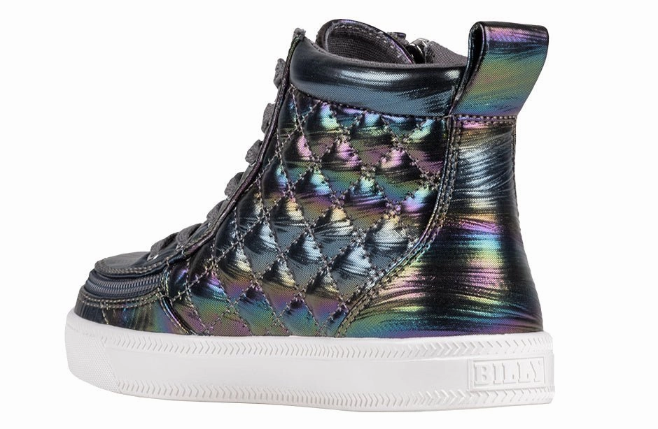 Graphite Rainbow BILLY Classic Quilt High Tops