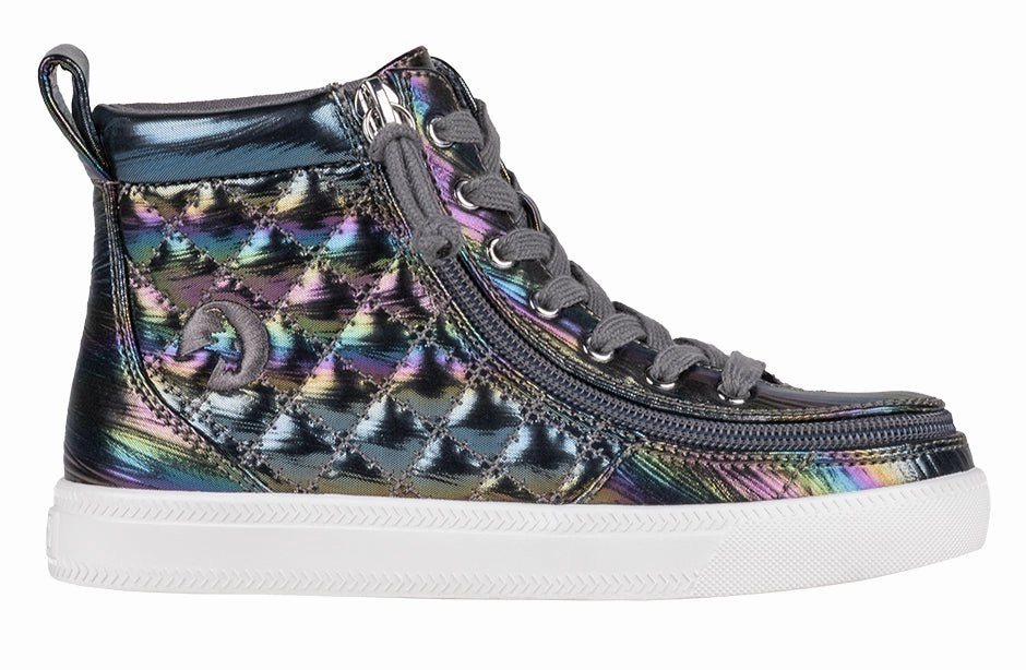 Graphite Rainbow BILLY Classic Quilt High Tops