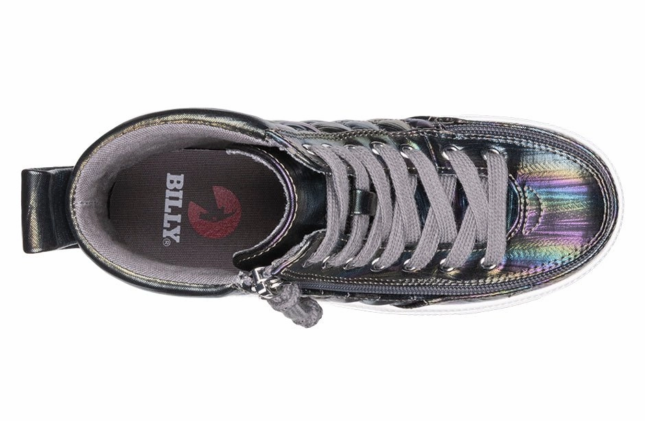 Graphite Rainbow BILLY Classic Quilt High Tops