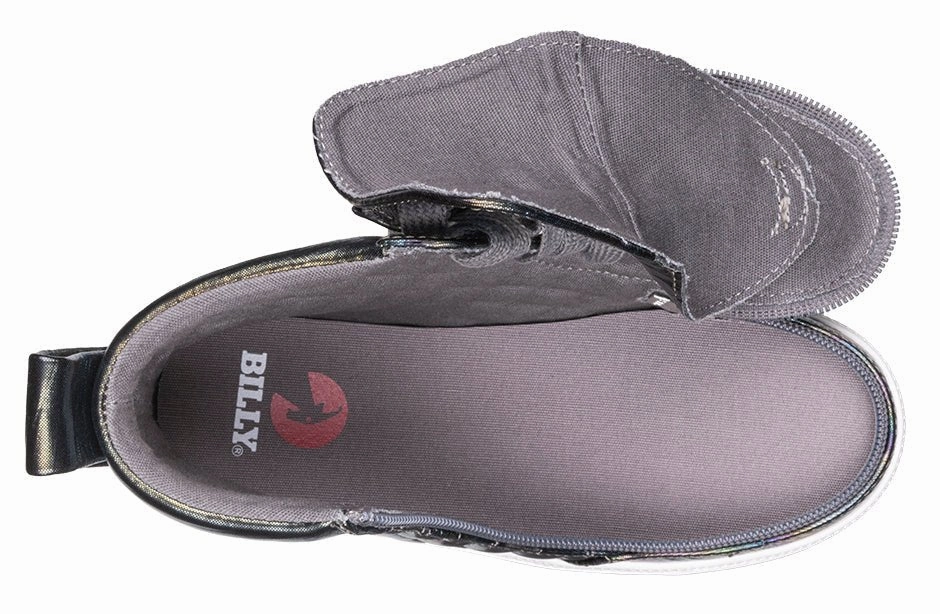 Graphite Rainbow BILLY Classic Quilt High Tops