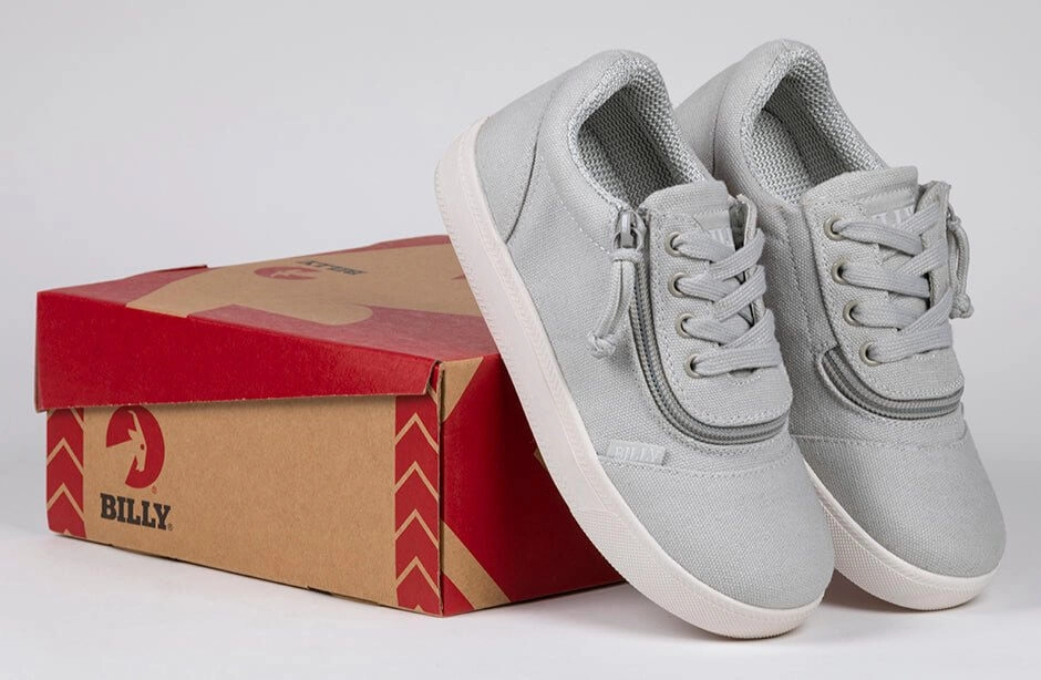 Grey BILLY D|R Short Wrap Low Tops