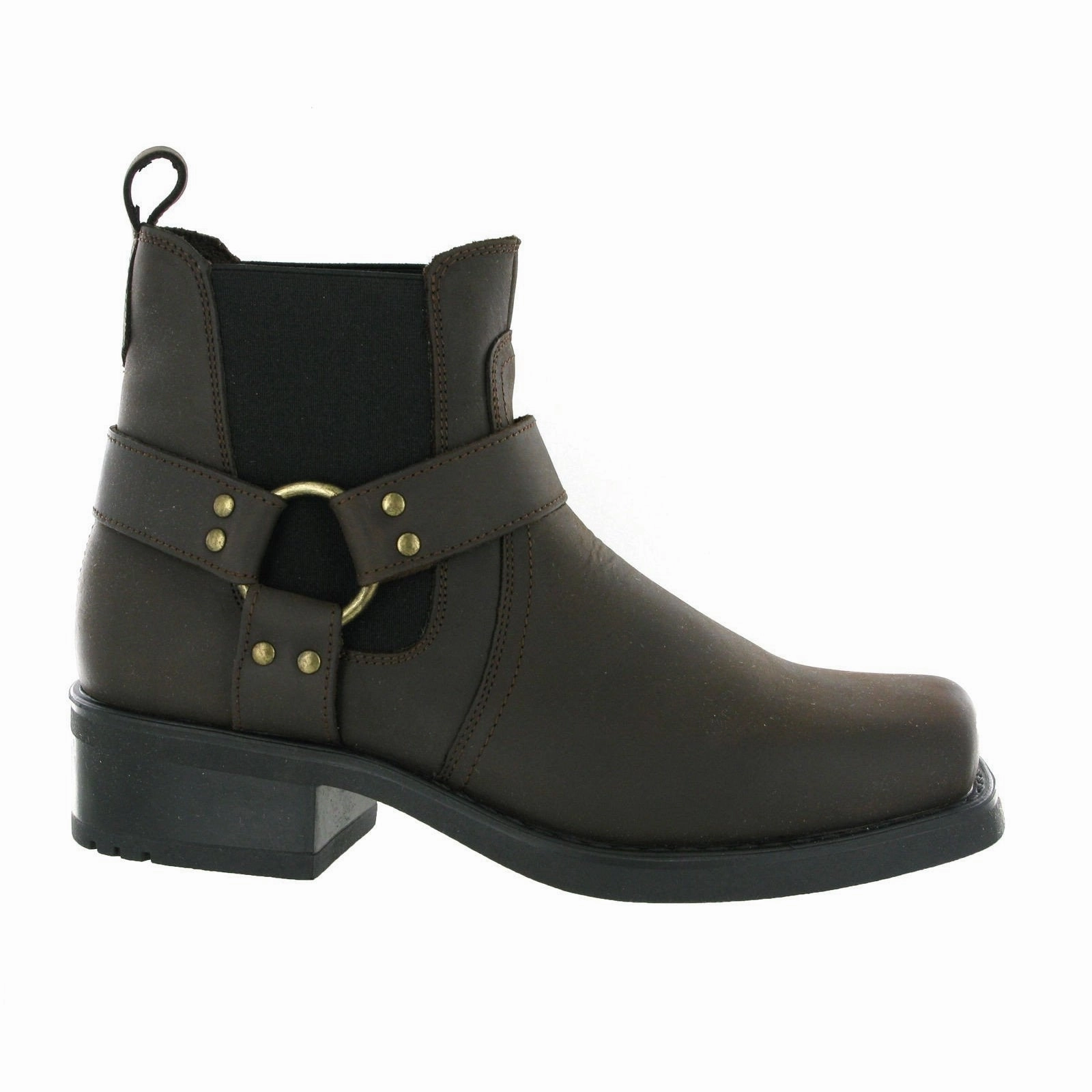 Gringos Harley Cowboy Ankle Boots