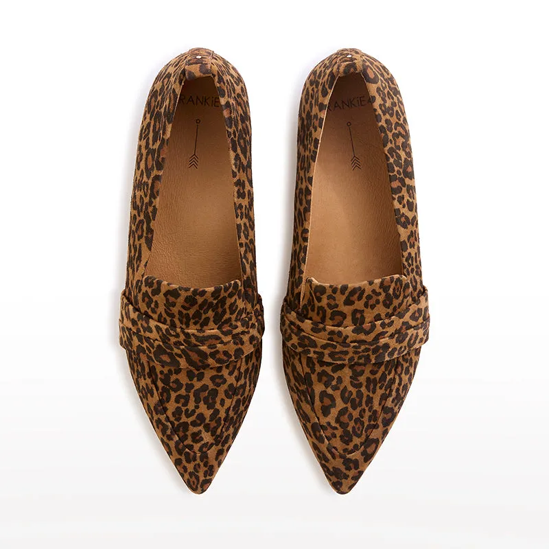 HARLOW - LEOPARD PRINT SUEDE FS