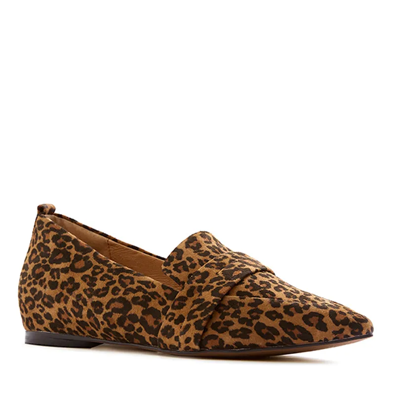 HARLOW - LEOPARD PRINT SUEDE FS
