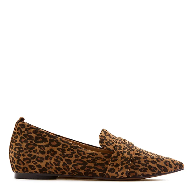 HARLOW - LEOPARD PRINT SUEDE FS