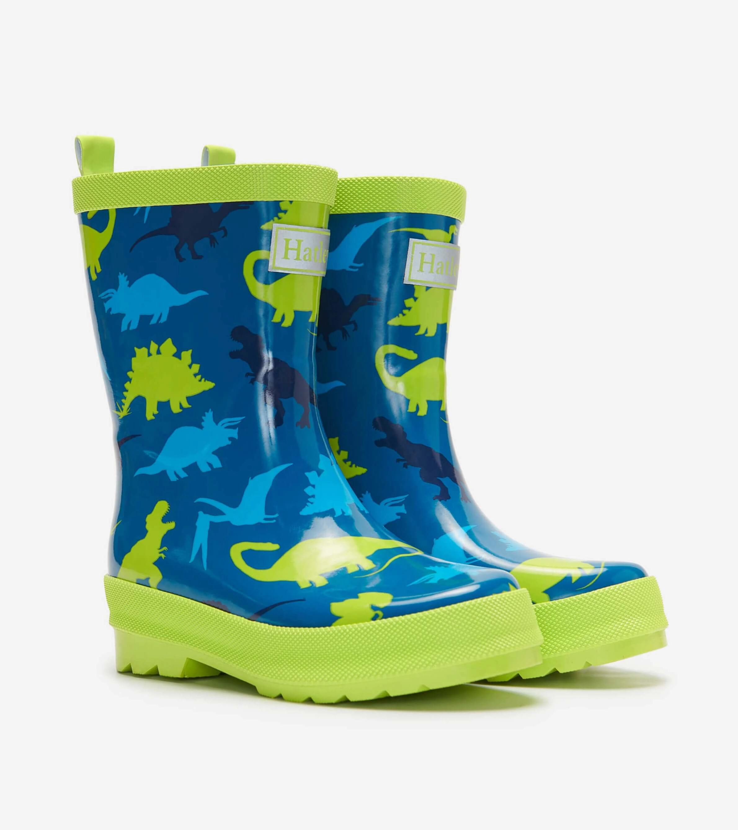 Hatley Real Dinos Shiny Rain Boots