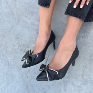 HER MOMENTS LEATHER - BLACK